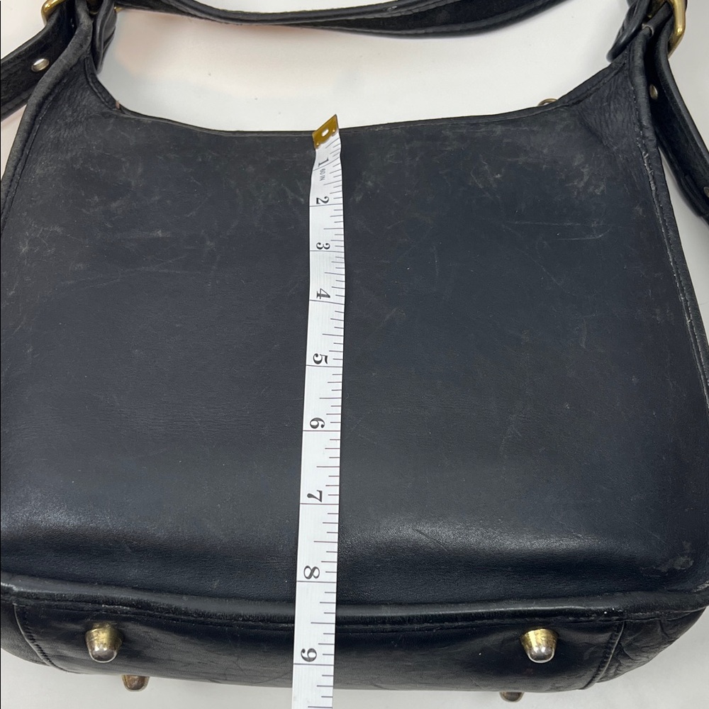 Coach USA Legacy Black Leather Crossbody Shoulder Bag 9966 - Picture 16 of 16